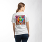 Dab Or Die 2 - Bella + Canvas 3001 Unisex T-shirt Back Print - Gift for Her - Gift for Him