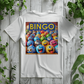 Bingo 1 - Bella + Canvas 3001 Unisex T-shirt Back Print - Gift for Her - Gift for Him