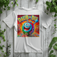 Daub Or Die - Bella + Canvas 3001 Unisex T-shirt Back Print - Gift for Her - Gift for Him