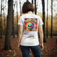 Daub Or Die - Bella + Canvas 3001 Unisex T-shirt Back Print - Gift for Her - Gift for Him