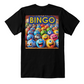 Bingo 1 - Bella + Canvas 3001 Unisex T-shirt Back Print - Gift for Her - Gift for Him