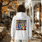 Bingo 1 - Bella + Canvas 3719 Pullover Fleece Hoodie Back Print - Gift for Her - Gift for Him