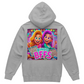 Bingo BFFS 1 - Bella + Canvas 3719 Pullover Fleece Hoodie Back Print - Gift for Her