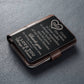 Dad, Carry This Token In Your Wallet - Engraved Metal Wallet Card - Gift for Dad