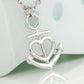 Faith Anchor Necklace – Gift for Her - Gift for Him