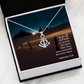 Faith Anchor Necklace – Gift for Her - Gift for Him