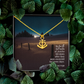 Faith Anchor Necklace – Gift for Her - Gift for Him