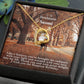 To My Soulmate, Like A Lantern, You've Brought The Radiance With Your Light & Warmth With Your Love Into My Life - Happy Birthday - Forever Love Necklace - Gift for Soulmate