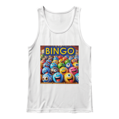 Bingo 01 - Bella + Canvas 3480 Unisex Jersey Tank Front Print - Gift for Her - Gift for Him