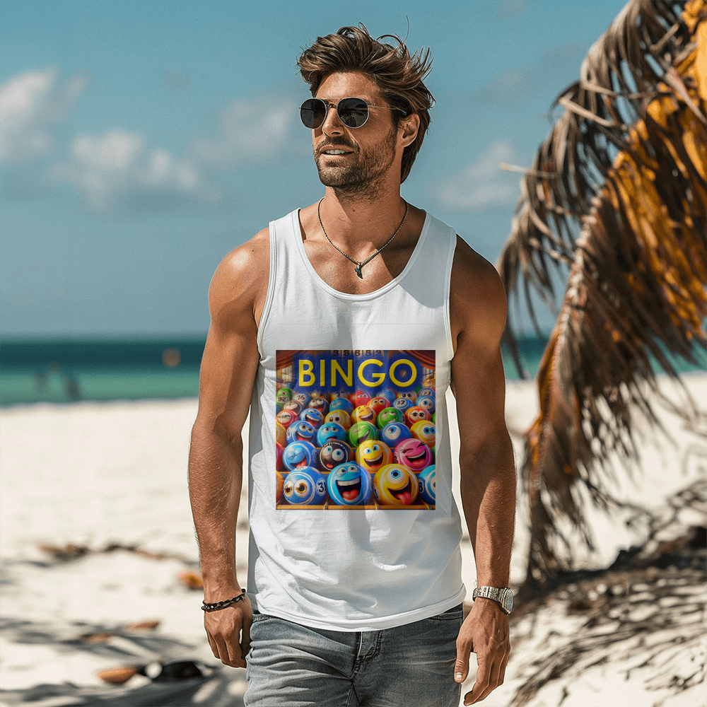 Bingo Unisex Tank Top – Gift for Her - Gift for Him