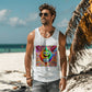 Dab Or Die 2 - 3480 Bella + Canvas Unisex Jersey Tank Front Print - Gift for Her - Gift for Him
