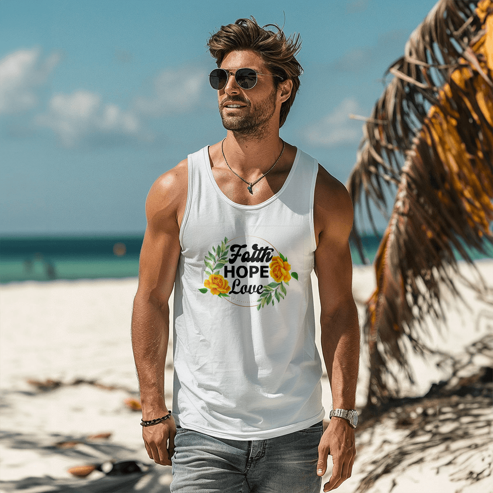 Faith Hope Love Tank Top – Gift for Her