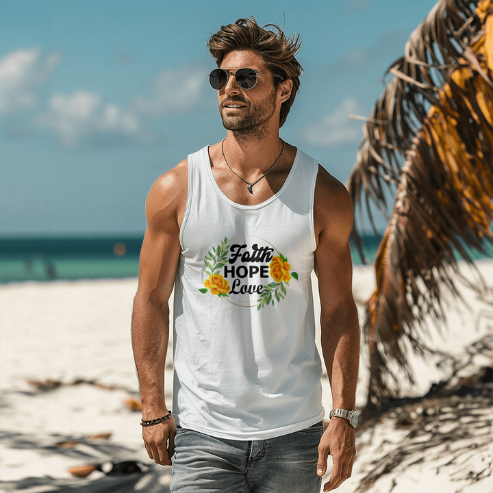 Faith Hope Love Tank Top – Gift for Her