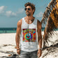 Daub Or Die - 3480 Bella + Canvas Unisex Jersey Tank Front Print - Gift for Her - Gift for Him