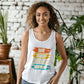 Eat Sleep Bingo Repeat - 3480 Bella + Canvas Unisex Jersey Tank Front Print - Gift for Her - Gift for Him