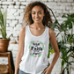 Walk By Faith Not By Sight - 3480 Bella + Canvas Unisex Jersey Tank Front Print - Gift for Her - Gift for Him