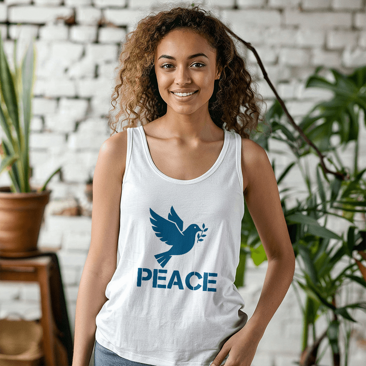 PEACE Tank Top – Gift for Her - Gift for Him