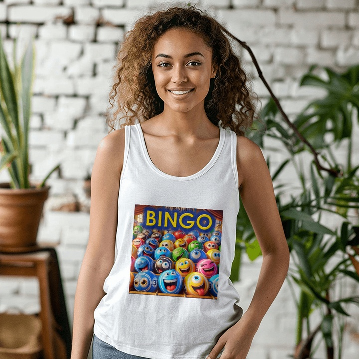 Bingo Unisex Tank Top – Gift for Her - Gift for Him