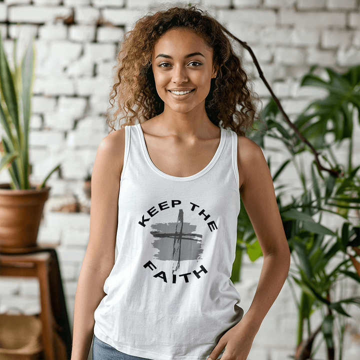 Keep The Faith Tank Top – Gift for Her - Gift for Him