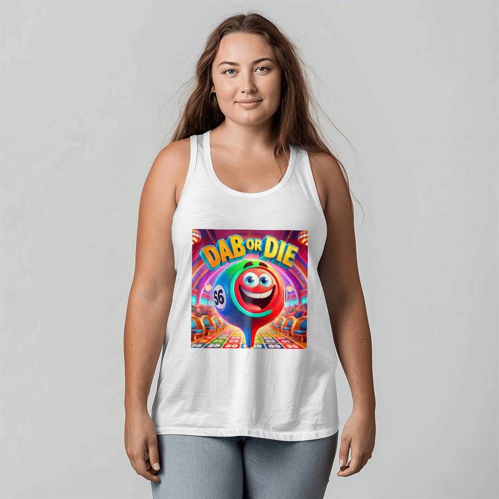 Dab Or Die 1 - 3480 Bella + Canvas Unisex Jersey Tank Front Print - Gift for Her - Gift for Him