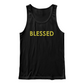 Blessed - 3480 Bella + Canvas Unisex Jersey Tank Front Print - Gift for Her - Gift for Him