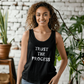Trust The Process - 3480 Bella + Canvas Unisex Jersey Tank Front Print - Gift for Her - Gift for Him