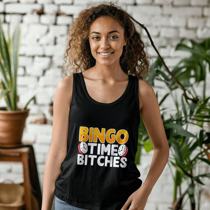 Bingo Time Bitches – Tank Top – Gift for Her