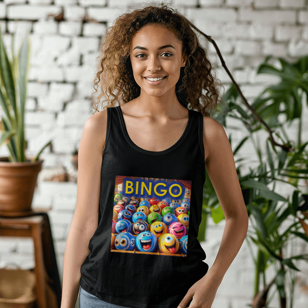 Bingo Unisex Tank Top – Gift for Her - Gift for Him