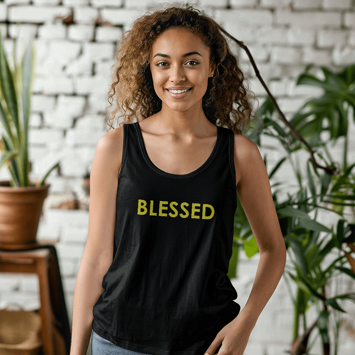 Blessed Tank Top – Gift for Her - Gift for Him