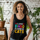 I Love Bingo And Cats - 3480 Bella + Canvas Unisex Jersey Tank Front Print - Gift for Her - Gift for Him