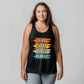 Eat Sleep Bingo Repeat - 3480 Bella + Canvas Unisex Jersey Tank Front Print - Gift for Her - Gift for Him