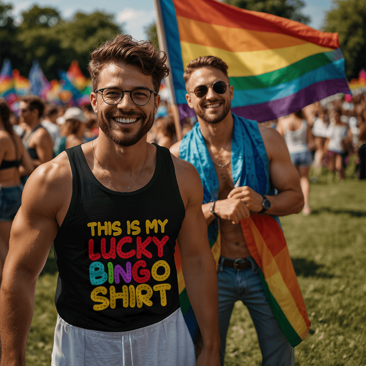 This Is My Lucky Bingo Shirt Tank Top – Gift for Her - Gift for Him