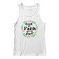 Walk By Faith Not By Sight - 3480 Bella + Canvas Unisex Jersey Tank Front Print - Gift for Her - Gift for Him