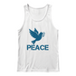 PEACE - 3480 Bella + Canvas Unisex Jersey Tank Front Print - Gift for Her - Gift for Him