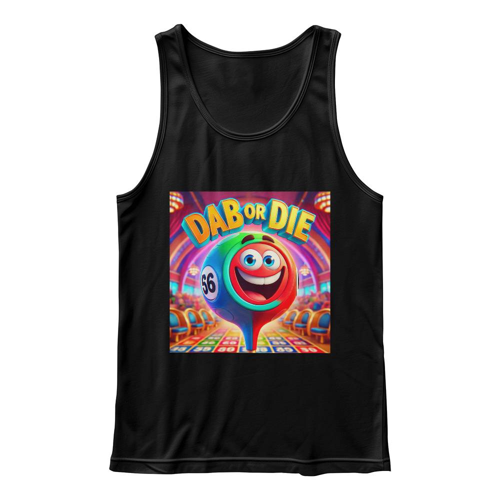 Dab Or Die 1 - 3480 Bella + Canvas Unisex Jersey Tank Front Print - Gift for Her - Gift for Him