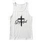 Grateful (Black) Tank Top – Gift for Her - Gift for Him