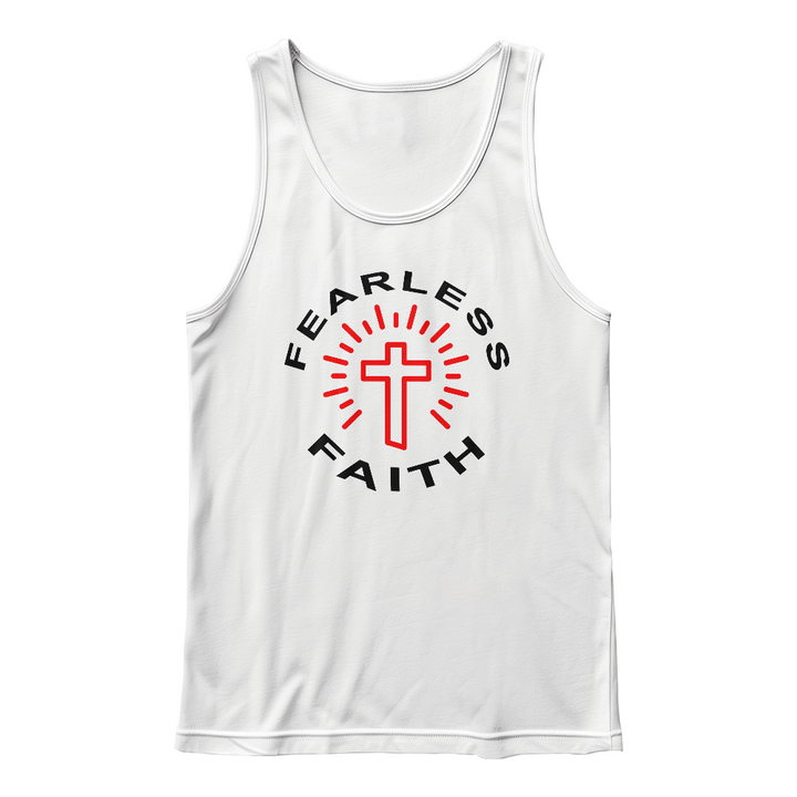 Fearless Faith Tank Top – Gift for Her - Gift for Him
