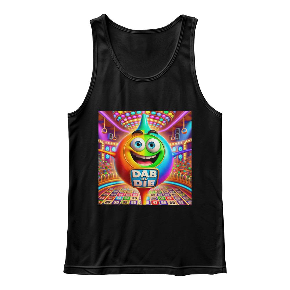 Dab Or Die 2 - 3480 Bella + Canvas Unisex Jersey Tank Front Print - Gift for Her - Gift for Him