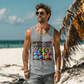 Bingo 01 - Bella + Canvas 3480 Unisex Jersey Tank Front Print - Gift for Her - Gift for Him
