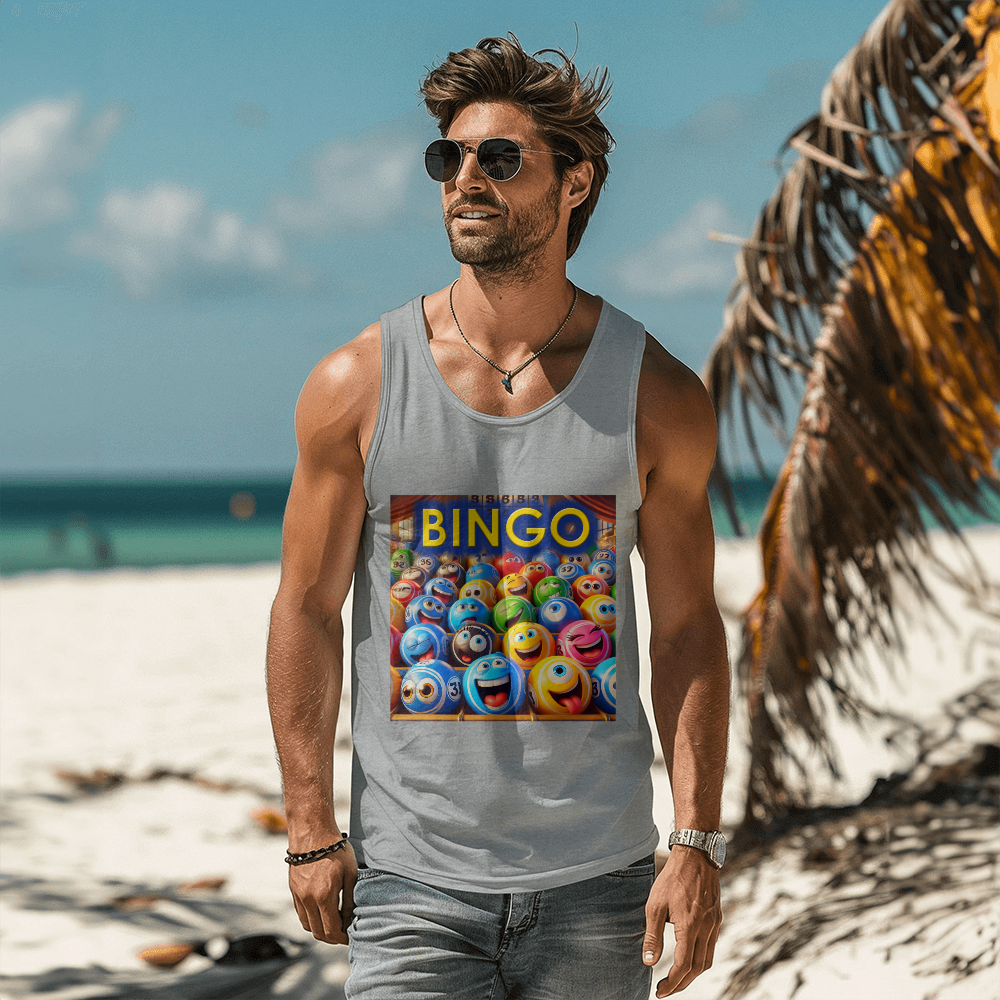 Bingo Unisex Tank Top – Gift for Her - Gift for Him