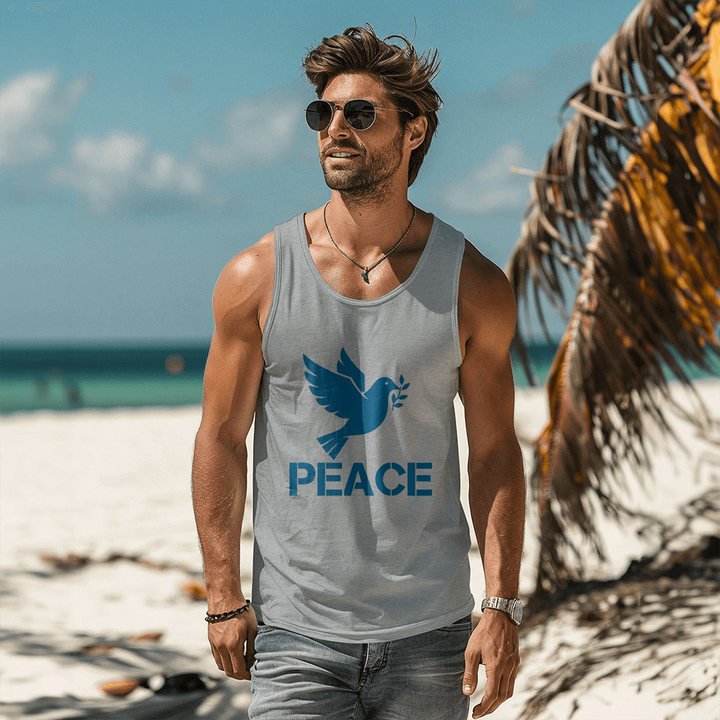 PEACE Tank Top – Gift for Her - Gift for Him