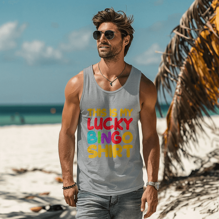 This Is My Lucky Bingo Shirt Tank Top – Gift for Her - Gift for Him