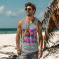 Bingo BFFS 2 - Bella + Canvas 3480 Unisex Jersey Tank Front Print - Gift for Her