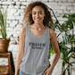 Prayer Warrior - 3480 Bella + Canvas Unisex Jersey Tank Front Print - Gift for Her - Gift for Him