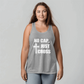 No Cap, Just Cross - 3480 Bella + Canvas Unisex Jersey Tank Front Print - Gift for Her - Gift for Him