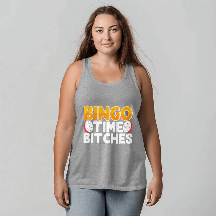 Bingo Time Bitches – Tank Top – Gift for Her