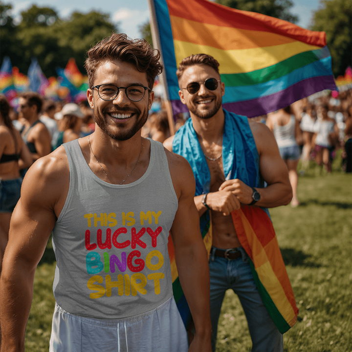 This Is My Lucky Bingo Shirt Tank Top – Gift for Her - Gift for Him