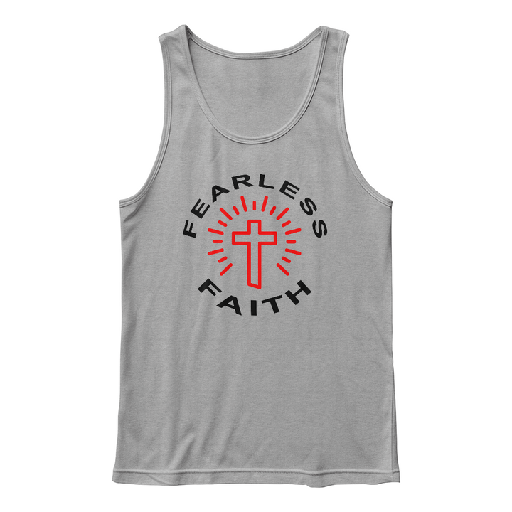 Fearless Faith Tank Top – Gift for Her - Gift for Him