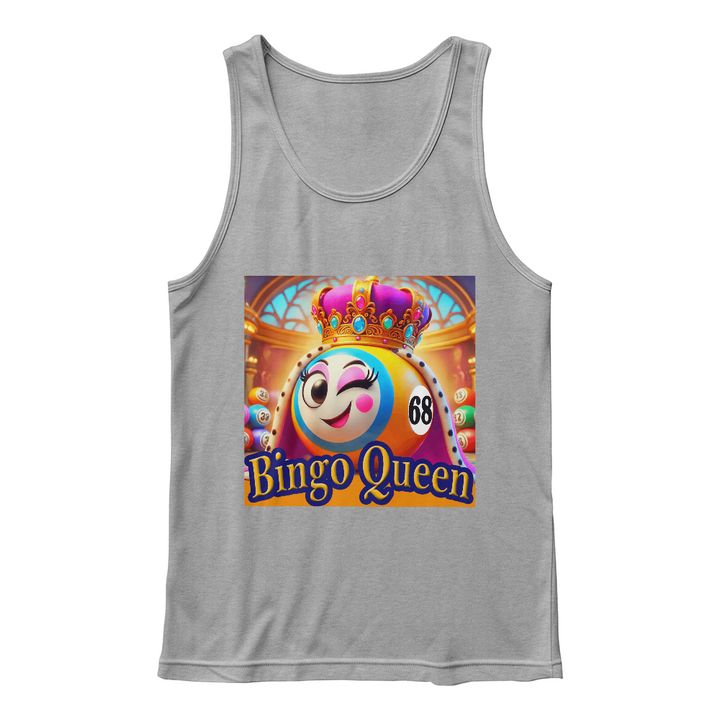 Bingo Queen Unisex Tank Top – Gift for Her