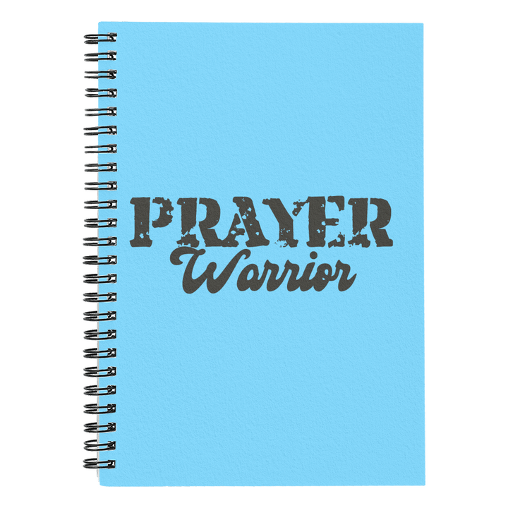 Prayer Warrior Spiral Notebook – Gift for Her - Gift for Him